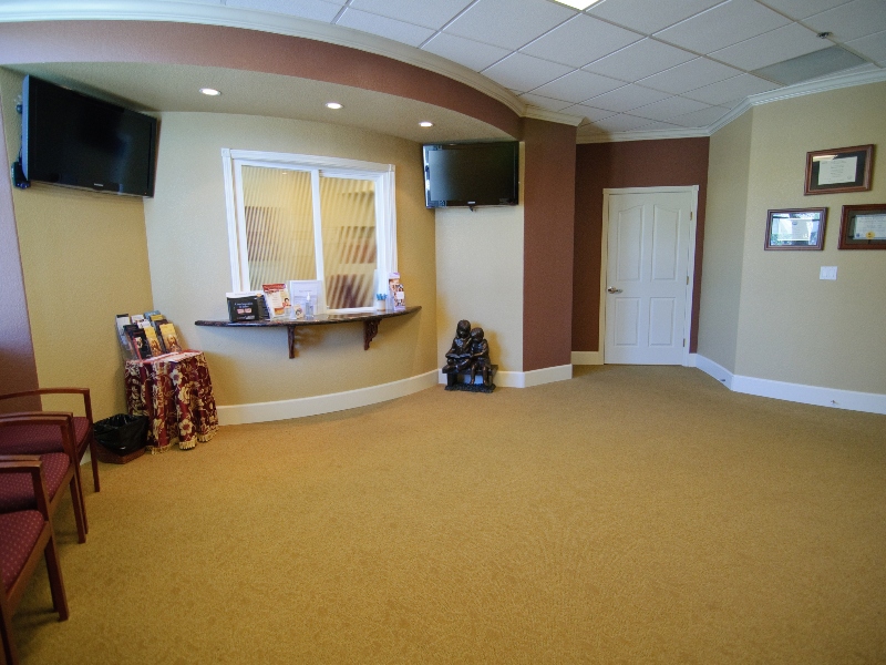 Inside the Contra Costa Hearing Aid Center hearing aid office in Brentwood, CA